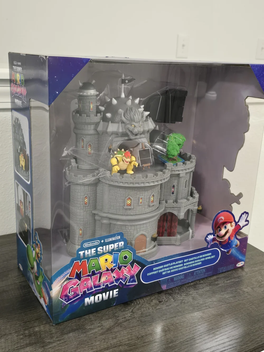 Nintendo The Super Mario Galaxy Movie Bowser Castle Playset